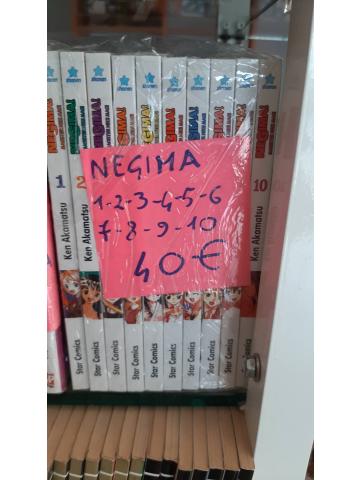 Negima dal numero 1 al 10