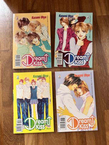 PACK - DREAM KISS VOL. DA 1 A 4 - SERIE COMPLETA - USATO