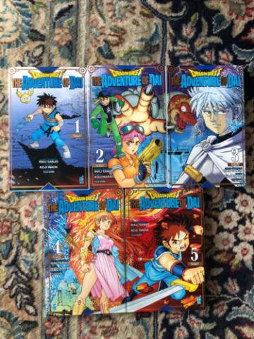 Dragon Quest The Adventure Of Dai 1-5 - Riku Sanjo - Koji Inada - Edizioni Star Comics