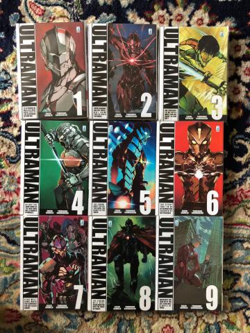 Ultraman 1-9 - Eiichi Shimizu - Tomohiro Shimoguchi - Edizioni Star Comics