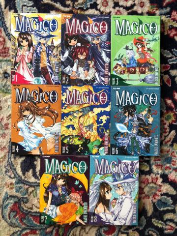 Magico 1/2/3/4/5/6/7/8 - Naoki Iwamoto - J-Pop - Shonen Manga - COMPLETA