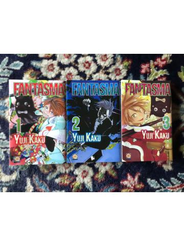 Fantasma 1-3 - Yuji Kaku - Shonen Go - Go En - Rw Edizioni - COMPLETA