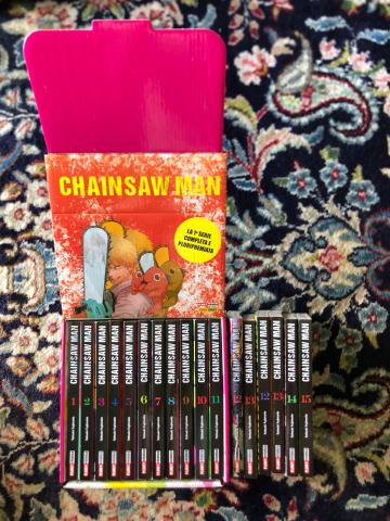 Chainsaw Man 1-15 - Tatsuki Fujimoto - Planet Manga - Panini Comics - Box + 12 Variant