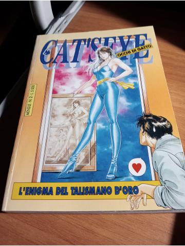 cat's eye volume 2 l'enigma del talismano d'oro