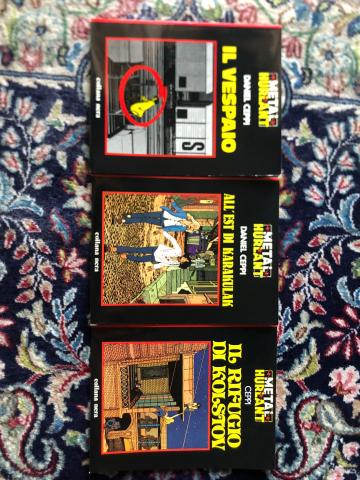 Collana Nera 1-3 - Daniel Ceppi - Metal Hurlant - Edizioni Nuova Frontiera Roma