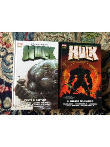 Incredible Hulk 1-2 - Jones - Il Ritorno Del Mostro - Punto Di Rottura - Marvel - Panini Comics