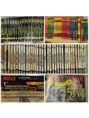 Fumetti Diabolik (diversi numeri) +  Dylan Dog