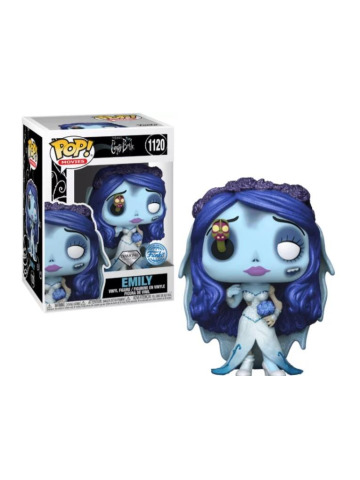 Funko Pop CORPSE BRIDE EMILY W/MAGGOT SPECIAL EDITION