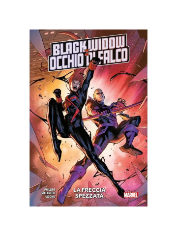 Marvel Collection BLACK WIDOW E OCCHIO DI  FALCO LA FRECCIA SPEZZATA