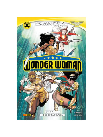DC COLLECTION WONDER WOMAN L'ATTACCO DELLE AMAZZONI