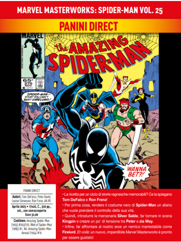 Marvel Masterworks Spider-Man 25