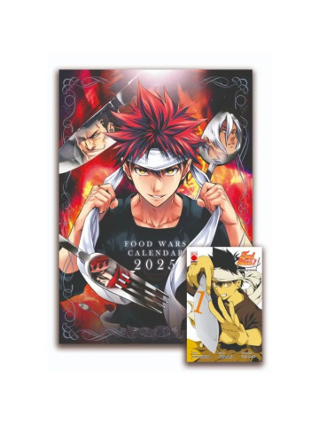 Food Wars CALENDARIO 2025 + FOOD WARS 1 VARIANT