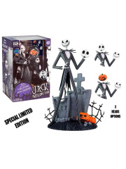 The nightmare before christmas - jack scary smiling face - super figure collection - 1:10 pvc statue (20 CM)