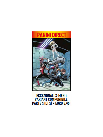 ECCEZIONALI X-MEN 01/VAR COMPONIBILE