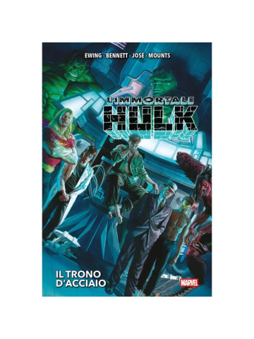 L`IMMORTALE HULK 03 IL TRONO D'ACCIAIO