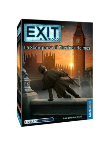 Gioco Da Tavolo Exit - La Scomparsa di Sherlock Holmes
