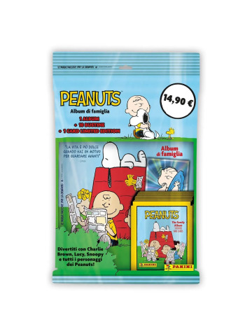 PEANUTS STICKER ALBUM DI FAMIGLIA 01