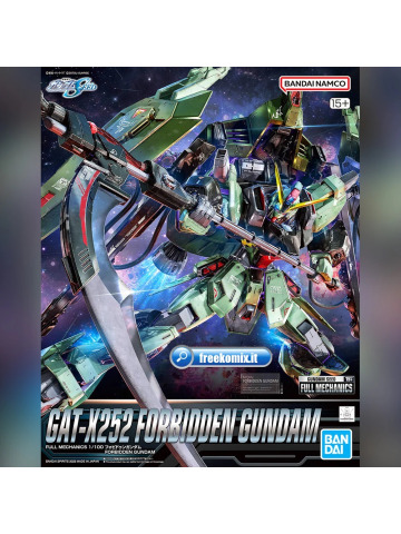 BANDAI MODEL KIT GUNPLA - FULL MECHANICS GAT-X252 FORBIDDEN GUNDAM 1/100