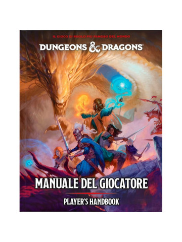 Gioco Di Ruolo Gdr D&D 5.0 - PLAYER'S HANDBOOK 2024 - HARD COVER - ITA