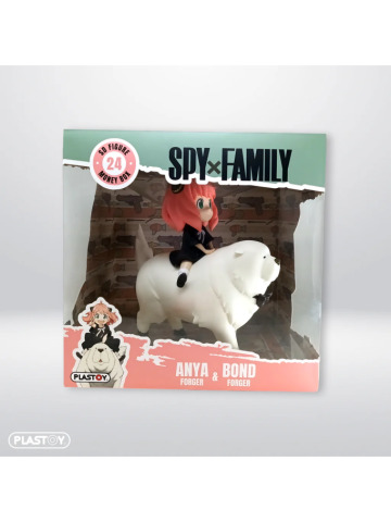 Plastoy - Spy X Family Anya and Bond Forger Money Bank