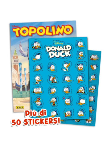 Topolino 3613 + ADESIVI DI PAPERINO