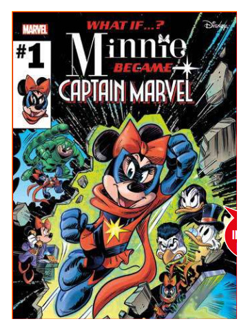 MARVEL WHAT IF MINNI DIVENTA CAPITAN MARVEL