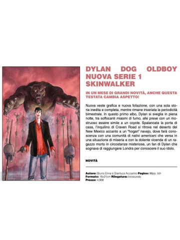 DYLAN DOG OLDBOY NUOVA SERIE 2025 01