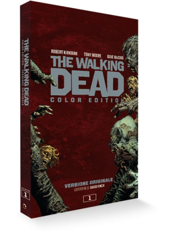 THE WALKING DEAD COLOR VERSIONE ORIGINALE SLIPCASE 01/R
