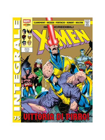 MARVEL INTEGRALE GLI INCREDIBILI X-MEN  75