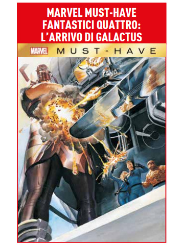 Marvel Must Have FANTASTICI QUATTRO L`ARRIVO DI GALACTUS