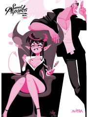 SWEET PAPRIKA BLACK, WHITE & PINK/VAR 02