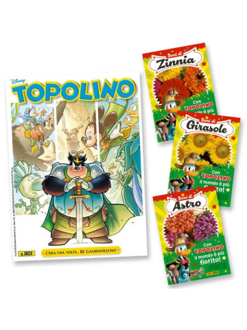 Topolino 3623 CON BUSTA DI SEMI
