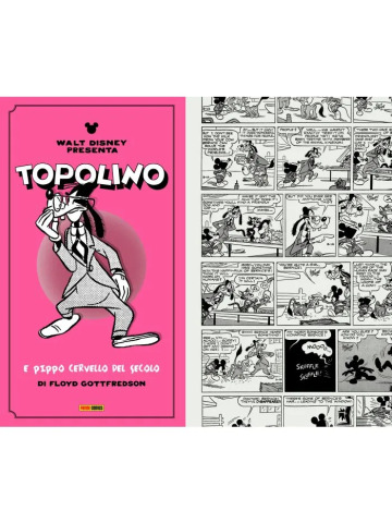 TOPOLINO LE STRISCE DI GOTTFREDSON 1953 - 1955 TOPOLINO E PIPPO CERVELLO DEL SECOLO
