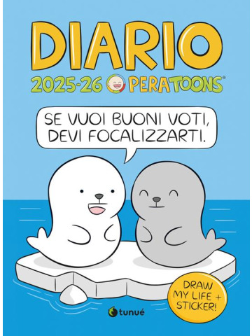 I SEGRETI DI PERA TOONS DIARIO SCOLASTICO 2025-2026