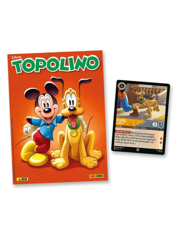 Topolino 3628 con LORCANA CARD EXCLUSIVE