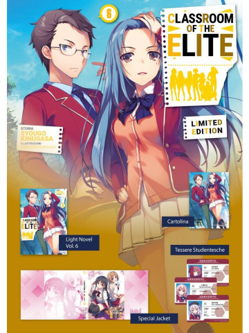 Classroom Of The Elite 06 LIGHT NOVEL LIMITED EDITION CON COFANETTO