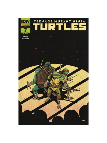 TEENAGE MUTANT NINJA TURTLES DI J.AARON - TARTARUGHE NINJA 07