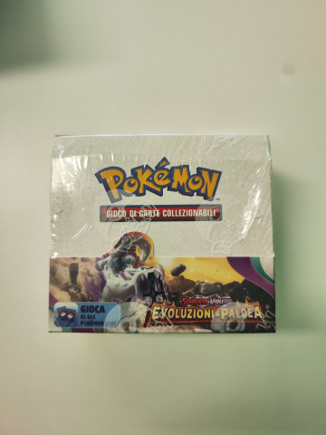 pokemon box scarlatto e violetto evoluzioni a paldea