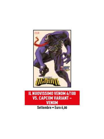 Venom 100/IL NUOVISSIMO VENOM 06 VARIANT VS CAPCOM
