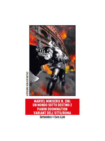 UN MONDO SOTTO DESTINO 02 DOOMINATION VARIANT DELL`OTTO ROMA