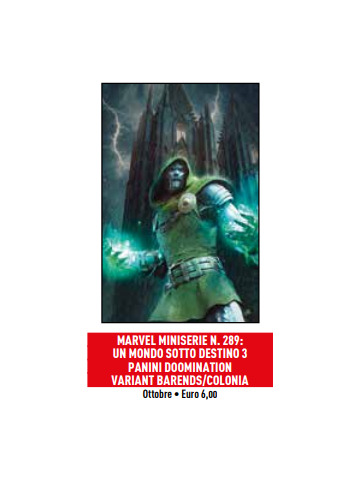 UN MONDO SOTTO DESTINO 03 DOOMINATION VARIANT BARENDS/COLONIA
