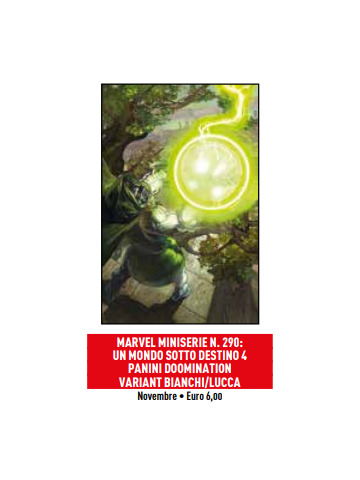 UN MONDO SOTTO DESTINO 04 DOOMINATION VARIANT BIANCHI LUCCA
