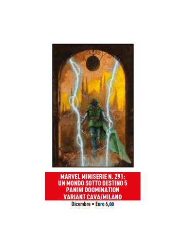 UN MONDO SOTTO DESTINO 05 DOOMINATION VARIANT CAVA MILANO