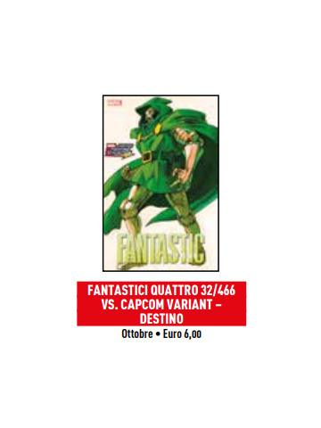 Fantastici Quattro 466/32 VARIANT VS CAPCOM DESTINO
