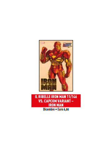 IRON MAN 146/11 VARIANT VS CAPCOM IRON MAN