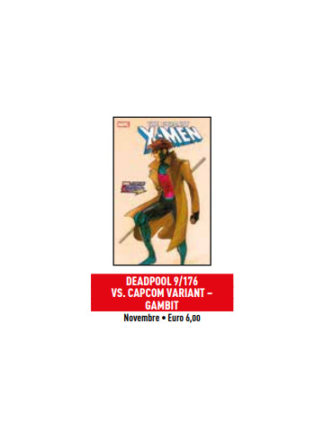 Deadpool 176/09 VARIANT VS CAPCOM GAMBIT