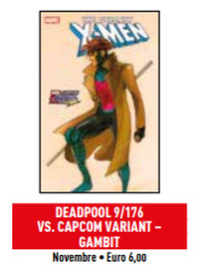 Deadpool 176/09 VARIANT VS CAPCOM GAMBIT