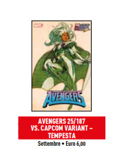 AVENGERS 187/25 VARIANT VS CAPCOM TEMPESTA