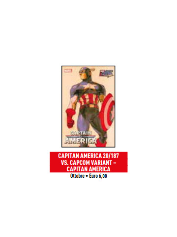 CAPITAN AMERICA IRON MAN 187/44/20 VARIANT VS CAPCOM CAPITAN AMERICA