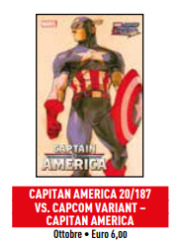 CAPITAN AMERICA IRON MAN 187/44/20 VARIANT VS CAPCOM CAPITAN AMERICA